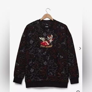 NEW Disney Lilo & Stitch Angel & Stitch Halloween Costume Crewneck